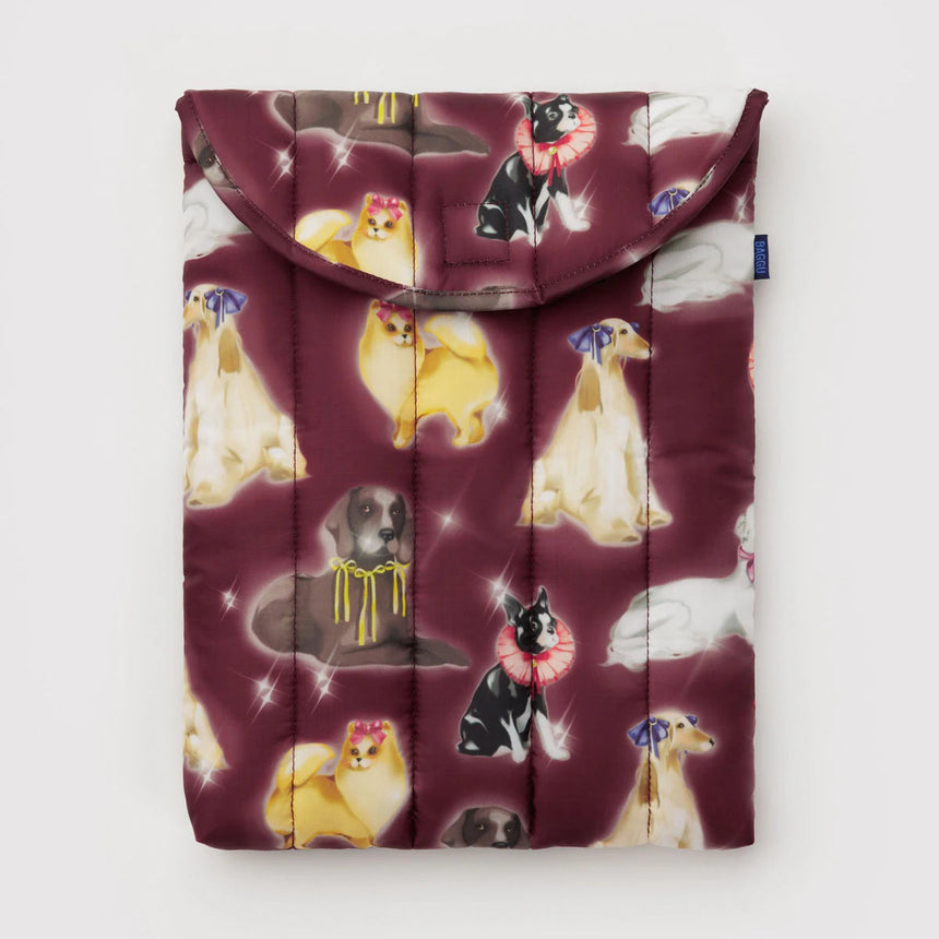 Baggu - Puffy laptop sleeve 13in / 14in - Fancy Dogs | Scout & Co