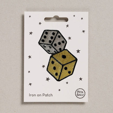 Petra Boase - Iron on Patch - Dice | Scout & Co