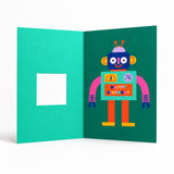 Rumble Cards - Robot die-cut card | Scout & Co