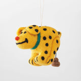 Wrap - Len Dog hanging felt ornament | Scout & Co