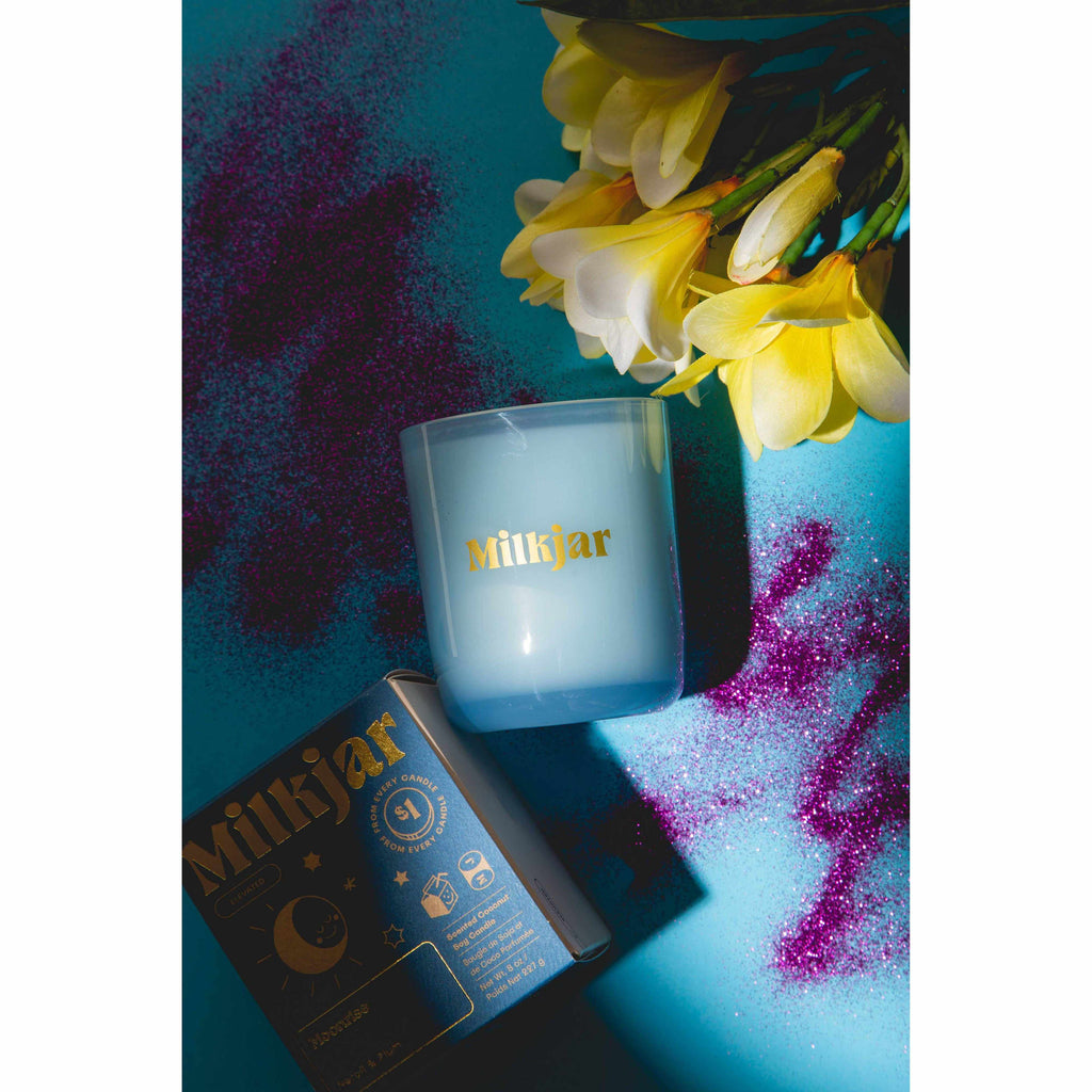 Milk Jar Candle Co - Moonrise candle - Neroli & Plum | Scout & Co