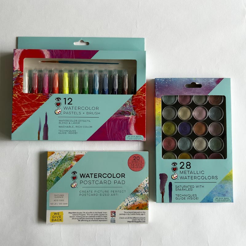I Heart Art - All Watercolours bundle - worth £17.97 | Scout & Co