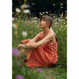 Sideline - Caroline dress - tomato | Scout & Co