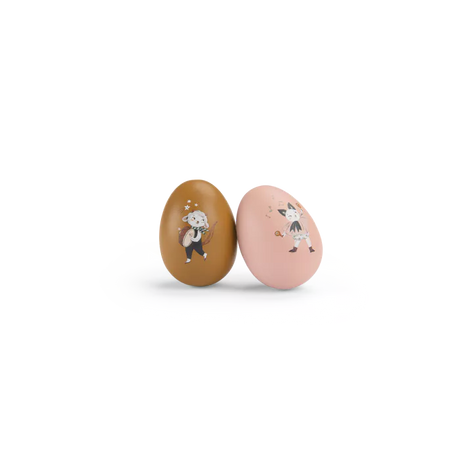 Moulin Roty - Après La Pluie musical egg maracas - set of 2 | Scout & Co