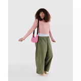 Baggu - Small Nylon Crescent bag - Azalea Pink | Scout & Co