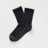 Klue - Glitter Lurex socks - Black | Scout & Co