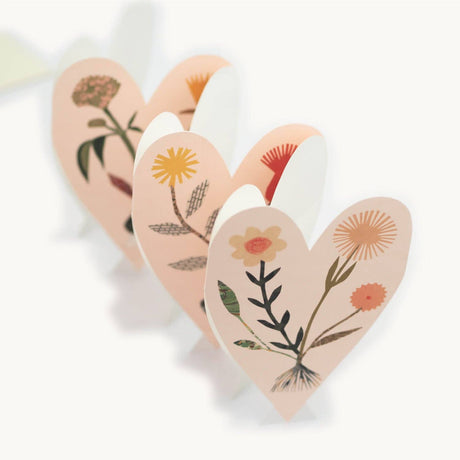 Hadley - Hearts concertina card | Scout & Co