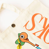 3P4 x Richard Scarry - Lowly Books market tote bag | Scout & Co