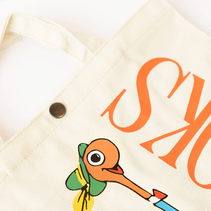 3P4 x Richard Scarry - Lowly Books market tote bag | Scout & Co