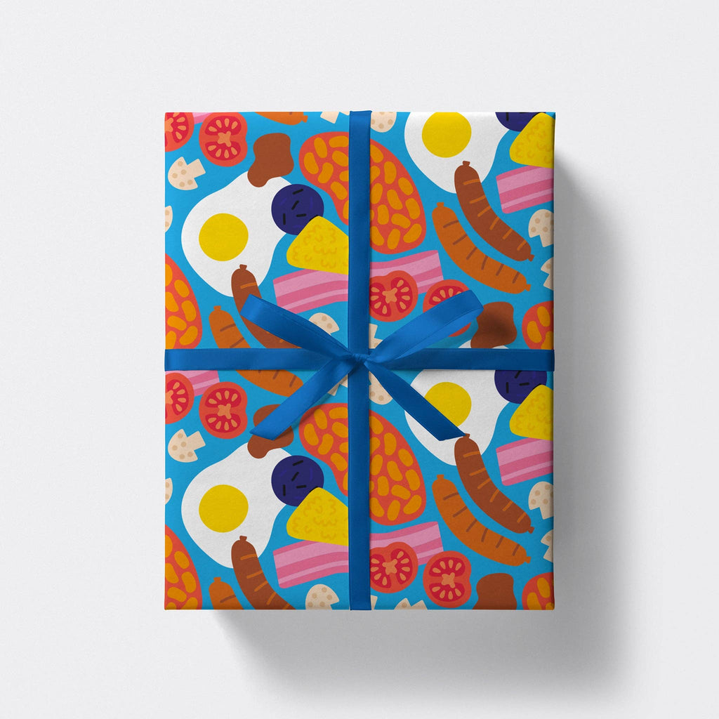 Studio Boketto - Full English Breakfast gift wrap | Scout & Co