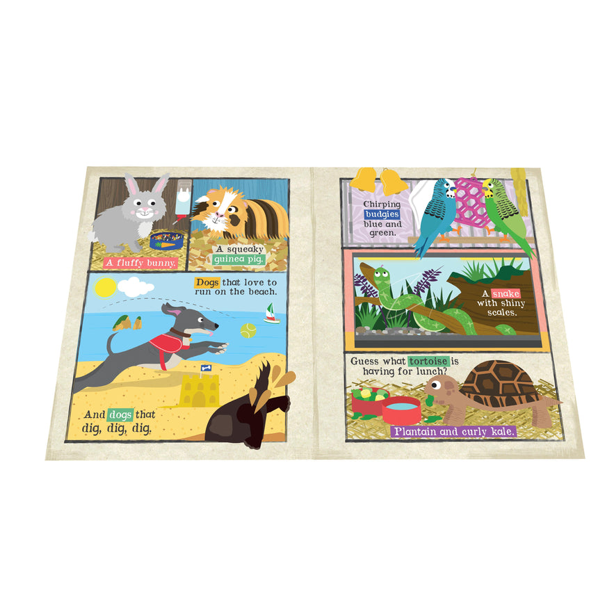 Jo & Nic's Crinkly Cloth Books - We Love Our Pets | Scout & Co