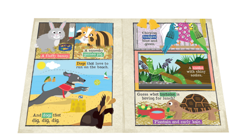Jo & Nic's Crinkly Cloth Books - We Love Our Pets