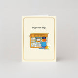 Studio Boketto x Richard Scarry - Big News Day mini card | Scout & Co