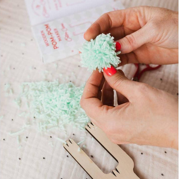 Cotton Clara - Wooden Pom Pom Maker | Scout & Co