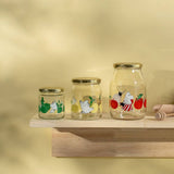 Muurla - Moomin glass kitchen jar - Joyful Apples - Green | Scout & Co