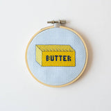 Cotton Clara - Butter Cross Stitch Kit for Beginners | Scout & Co