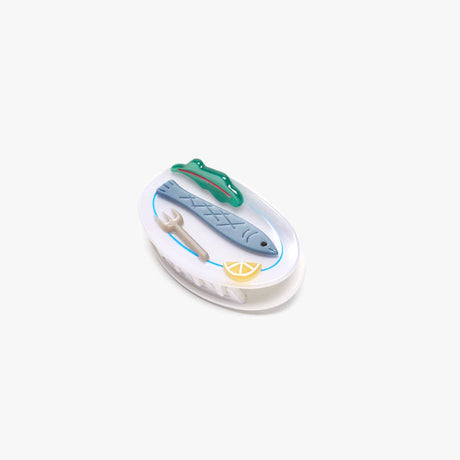 Winona Irene - Poisson Sardine fish plate hair claw | Scout & Co
