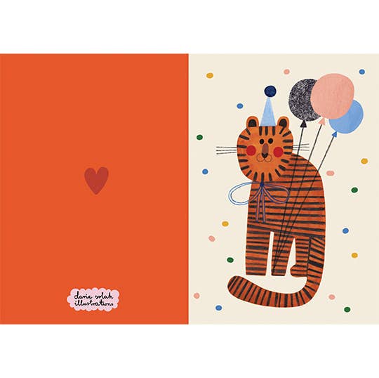 Daria Solak - Party Tiger card | Scout & Co