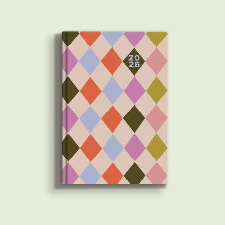 Good Tuesday - 2026 Diary Weekly Planner - Harlequin | Scout & Co