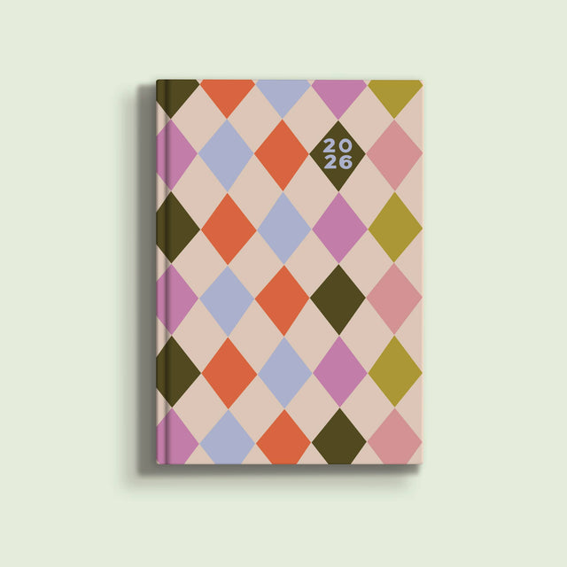 Good Tuesday - 2026 Diary Weekly Planner - Harlequin | Scout & Co