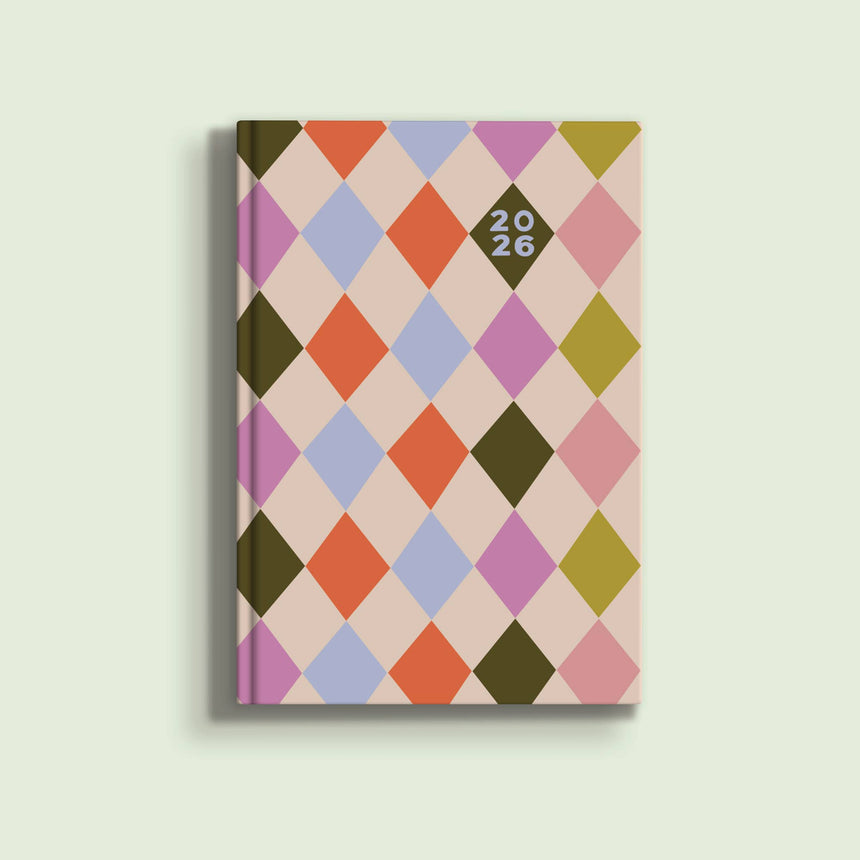 Good Tuesday - 2026 Diary Weekly Planner - Harlequin | Scout & Co