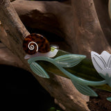 Winona Irene - Broceliande Lotus Flowers & Snails hair clip | Scout & Co