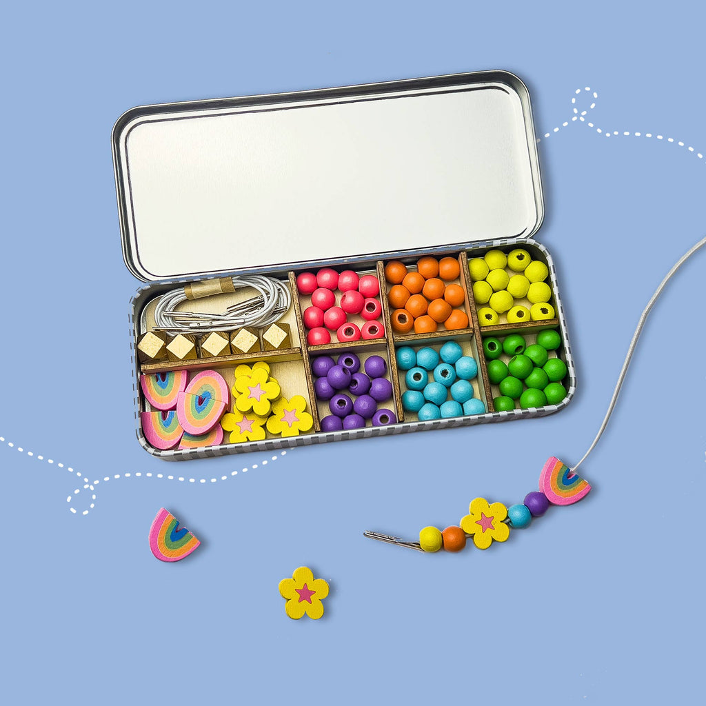 Cotton Twist - Rainbow Bracelet Bead Kit | Scout & Co