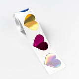 Folia - Sticker roll - Hearts | Scout & Co