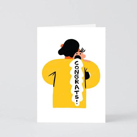Wrap - Congrats Barf new baby card | Scout & Co