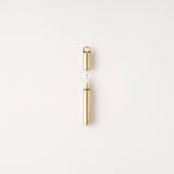 Tom's Studio - The Field Mouse refillable travel pen - Brass | Scout & Co