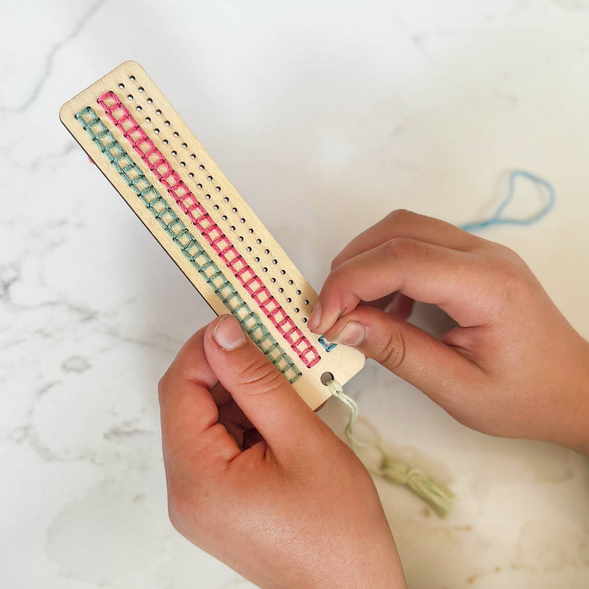 Cotton Twist - Make Your Own Stitched Tassel Bookmark DIY craft kit | Scout & Co