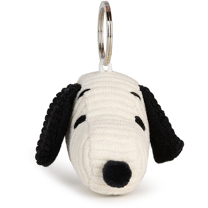 Bon Ton x Peanuts - Snoopy head corduroy keyring | Scout & Co