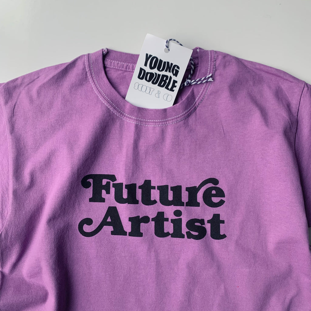 Young Double - Future Artist T-shirt - Purple Rain | Scout & Co