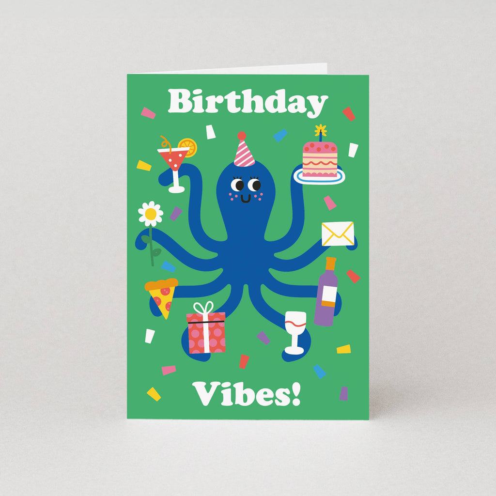 Studio Boketto - Vibes birthday card | Scout & Co