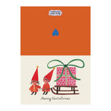 Daria Solak - Elves & Sledge Christmas card | Scout & Co