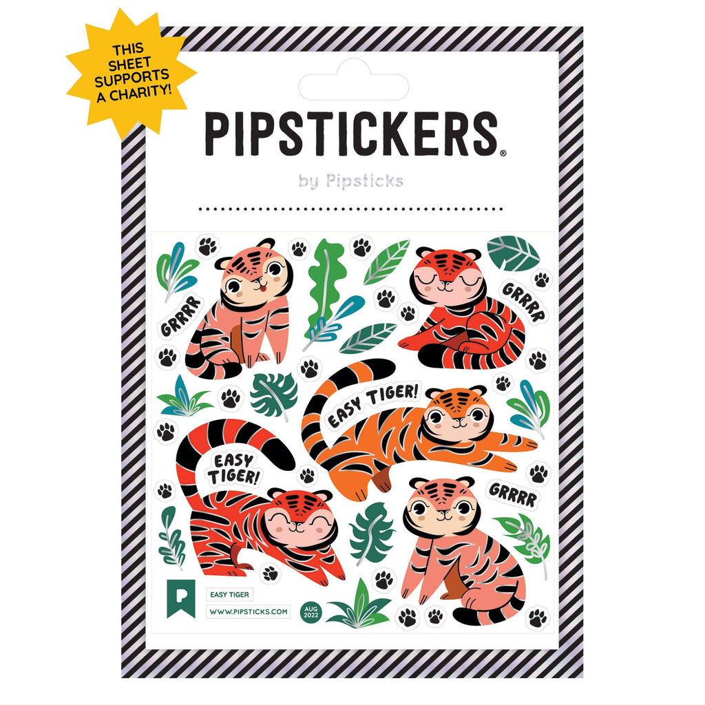 Pipsticks - Easy Tiger stickers | Scout & Co