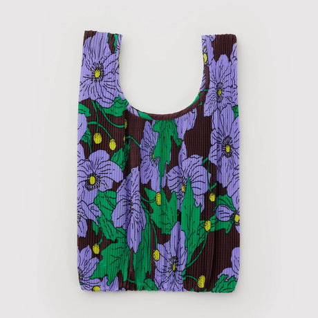 Baggu - Pleated Baggu bag - Maroon Poppy | Scout & Co