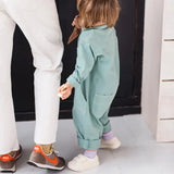 Claude & Co - Milking It Western overalls - Sea Green | Scout & Co