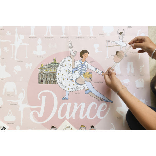 Poppik - Discovery Sticker Poster - Dance | Scout & Co