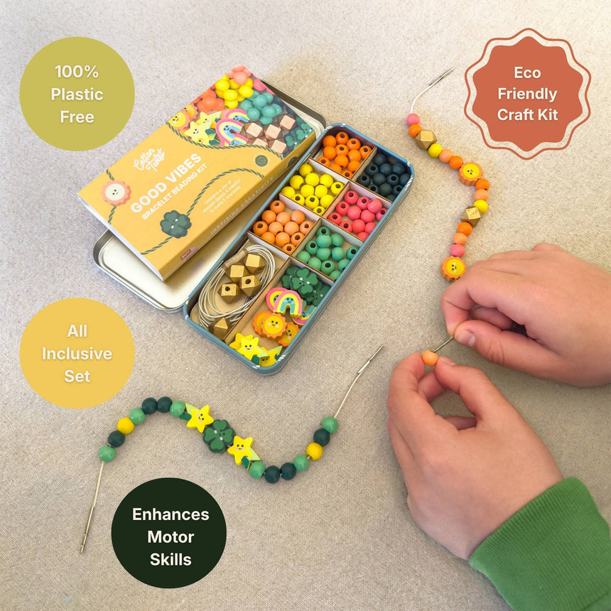 Cotton Twist - Good Vibes bracelet beading kit | Scout & Co