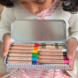Cotton Twist - Jumbo Watercolour Pencils Tin | Scout & Co