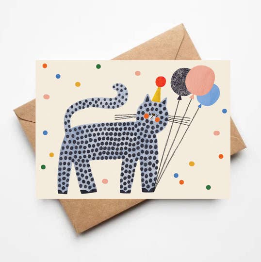 Daria Solak - Party Cat card | Scout & Co