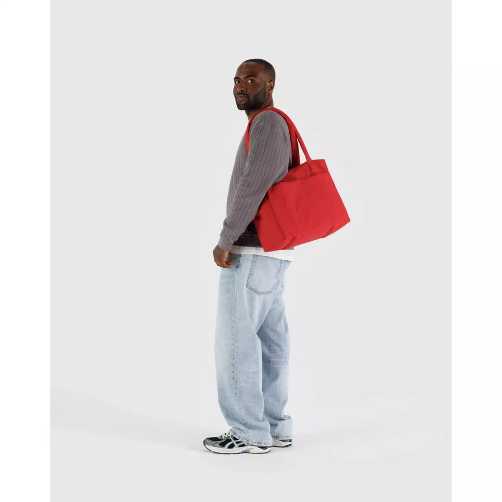 Baggu - Small Cloud Carry-On bag - Candy Apple Red | Scout & Co