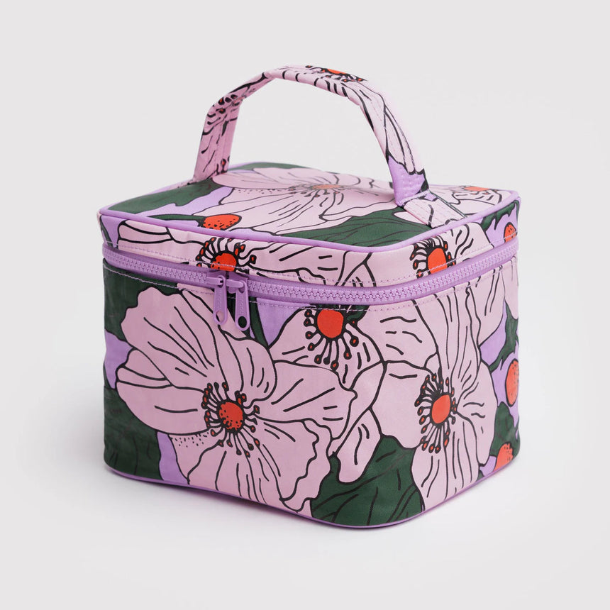 Baggu - Large cosmetics case - Pink Poppy | Scout & Co
