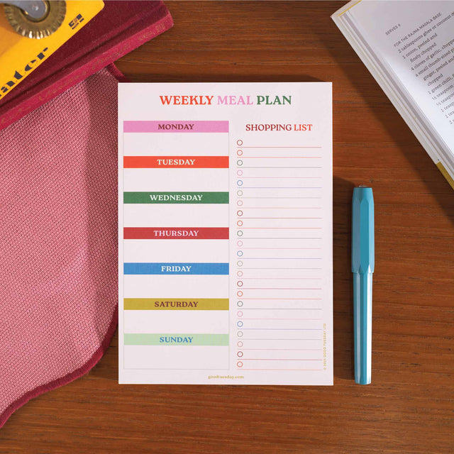 Good Tuesday - Meal Planner & Shopping List - Work Hard, Play Nice | Scout & Co