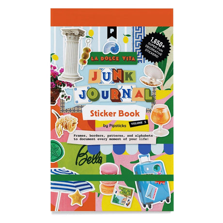 Pipsticks - La Dolce Vita junk journal sticker book | Scout & Co