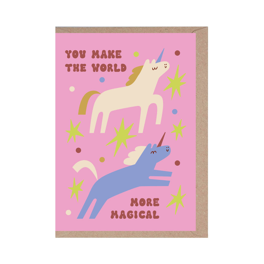 Rumble Cards - You Make The World More Magical card | Scout & Co