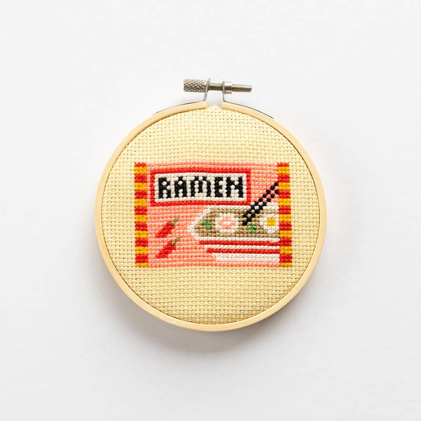 Cotton Clara - Ramen Beginner Cross Stitch Kit | Scout & Co