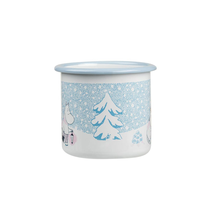 Muurla - Moomin Christmas enamel mug - Let It Snow | Scout & Co