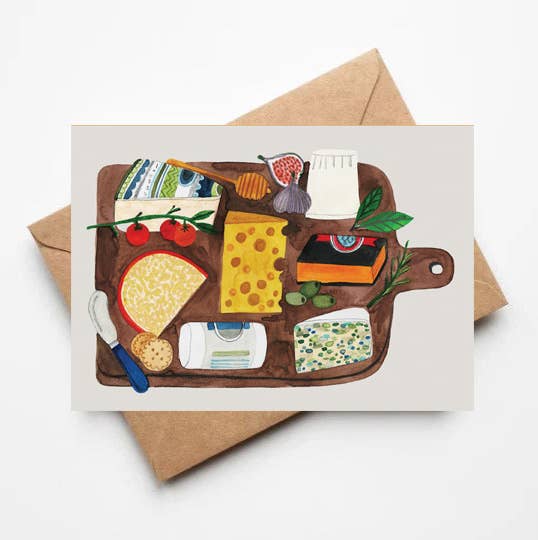 Daria Solak - Cheeseboard card | Scout & Co